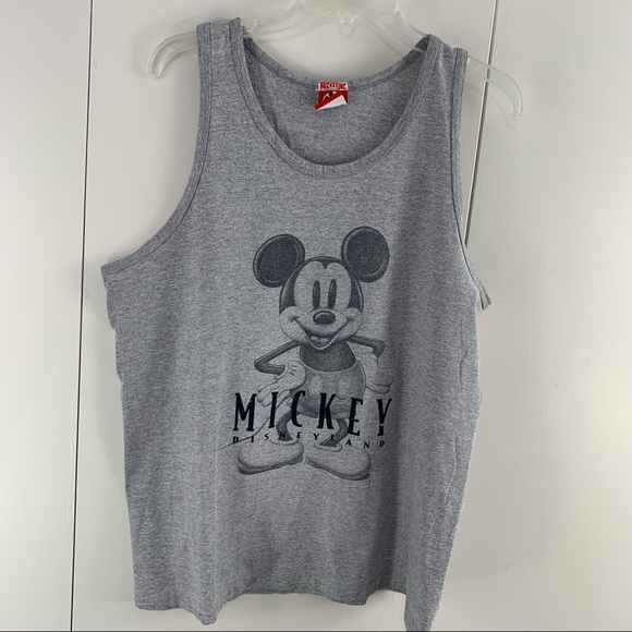 Mickey, Inc. L Disneyland Mickey Mouse Tank Gray - Picture 4 of 10